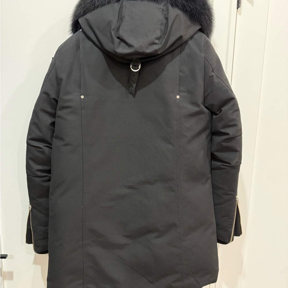 (MINT CONDITION) Moose Knuckles Original Stirling Parka with Fox Fur - Picture 4 of 9